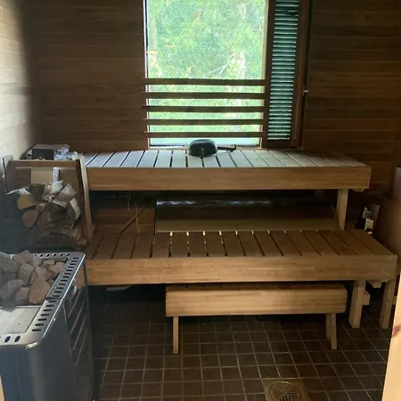 בקתה By The Sea With Sauna And Jacuzzi לוביסה